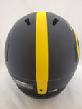 CAM HEYWARD SIGNED PITTSBURGH STEELERS F/S ECLIPSE SPEED REP HELMET BECKETT QR