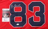 Brennan Bernardino Signed Boston Red Sox Nike MLB Jersey (JSA COA) Pitcher