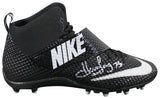 Raiders Howie Long Signed Black Nike Strike Pro Football Right Cleat BAS Witness