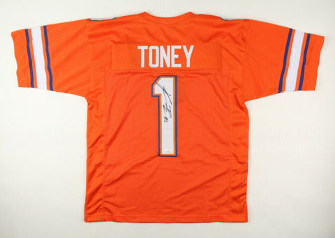 Kadarius Toney Signed Florida Gators Jersey (JSA COA) 2021 1st Rnd Pick Giants