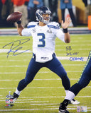 RUSSELL WILSON AUTOGRAPHED SIGNED 16X20 PHOTO SEAHAWKS SB CHAMPS RW HOLO 105130