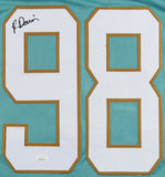 Raekwon Davis Signed Miami Dolphins Jersey (JSA COA) 2020 2nd Rnd Pk Nose Tackle