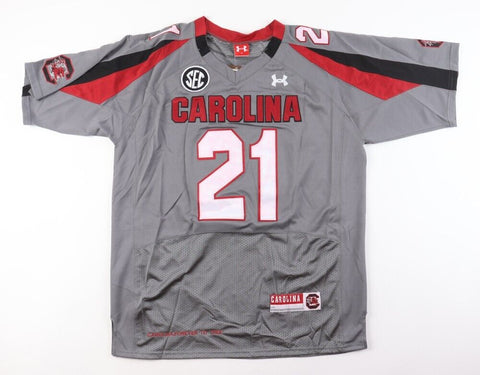 Marcus Lattimore Signed Under Armor South Carolina Gamecocks Jersey (Beckett)