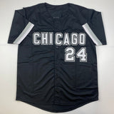 Autographed/Signed Yasmani Grandal Chicago Black Baseball Jersey Beckett BAS COA