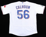 Kole Calhoun Signed Texas Rangers Nike Jersey (JSA COA) 2015 Gold Glove OF