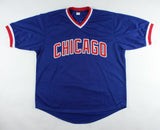 Andre Dawson Signed Chicago Cubs Jersey (JSA COA) 8xAll-Star OF - 1987 N.L.MVP