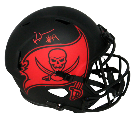 KEYSHAWN JOHNSON SIGNED TAMPA BAY BUCCANEERS ECLIPSE FULL SIZE SPEED HELMET JSA