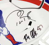 Tom Brady / Rob Gronkowski Autographed Authentic Speed Flex Helmet Fanatics