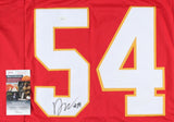 Damien Wilson Signed Kansas City Chiefs Jersey (JSA COA) Super Bowl Champ LIV