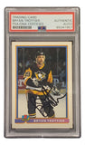 Bryan Trottier Signed 1991 Topps #93 Pittsburgh Penguins Hockey Card PSA/DNA