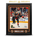 Owen Tippett Goal Philadelphia Flyers Autographed 11x14 Framed Photo Beckett