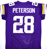 Adrian Peterson Autographed Purple Pro Style Jersey-Beckett W Hologram *Black *2