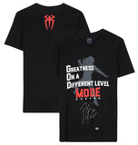 Roman Reigns Autographed WWE G.O.D. Mode Black T-Shirt Fanatics