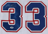 Jose Canseco Signed Texas Rangers Jersey (PSA COA) 6xAll Star / 2xSeries Champ