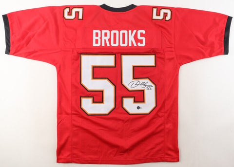 Derrick Brooks Signed Tampa Bay Buccaneers Jersey (Beckett) Hall of Fame L.B.