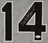 Paul Konerko Chicago White Sox Signed Career Highlight Stat Jersey (JSA COA)