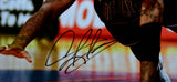 Dennis Rodman Autographed Chicago Bulls 16x20 Diving Photo - Beckett W Hologram