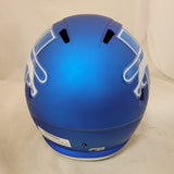 AMON RA ST BROWN SIGNED DETROIT LIONS F/S ALTERNATE SPEED REP HELMET BECKETT QR