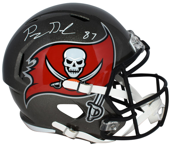 PAYNE DURHAM SIGNED TAMPA BAY BUCCANEERS FULL SIZE SPEED HELMET BECKETT