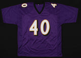 Malik Harrison Signed Ravens Jersey Inscribed "Play Like A Raven" (Beckett COA)