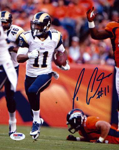 TAVON AUSTIN AUTOGRAPHED SIGNED 8X10 PHOTO LOS ANGELES RAMS PSA/DNA STOCK #74216