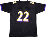 BALTIMORE RAVENS DERRICK HENRY AUTOGRAPHED BLACK JERSEY BECKETT WITNESS 230167