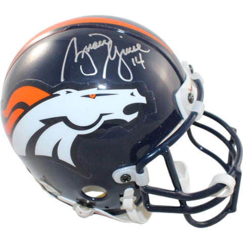 Brian Griese Signed Denver Broncos VSR4 Authentic Mini Helmet BAS 44222