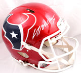 CJ Stroud Autographed Houston Texans F/S Flash Speed Authentic Helmet - Fanatics