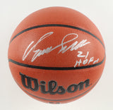 Dominique Wilkins Signed Wilson Basketball "HOF 06" (Schwartz) Atlanta Hawks