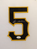 FRAMED PITTSBURGH PIRATES BILL MADLOCK AUTOGRAPHED SIGNED JERSEY JSA COA