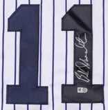 Buck Showalter Signed NY Yankees Jersey (MLB Hologram) 3xAL Manager of the Year