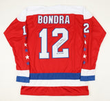 Peter Bondra Signed Washington Capitals Jersey (JSA COA) 500 Goal Scorer