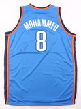 Nazr Mohammed Signed Oklahoma City Thunder Jersey (JSA COA) 1998 1st Round Pick