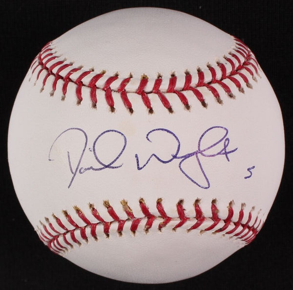 David Wright Mets Signed OML Baseball (Locker Room Hologram & Wright Hologram)