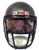 TOM BRADY Autographed Buccaneers Custom Visor Authentic Speed Helmet FANATICS