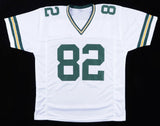 Don Beebe Signed Packers Jersey (JSA COA) Green Bay Super Bowl XXXI Champ W.R.