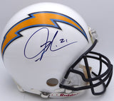 LaDainian Tomlinson Autographed Full Size Authentic Helmet Chargers Beckett