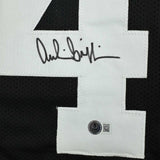 Autographed/Signed Archie Griffin Cincinnati Black Football Jersey Beckett COA