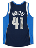 Dirk Nowitzki Autographed Dallas Mavericks 2010 Blue Nike Jersey Fanatics