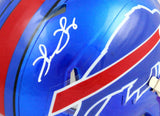 Thurman Thomas Autographed Buffalo Bills Flash Speed Mini Helmet-Beckett W Holo