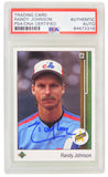 Randy Johnson autographed Expos 1989 Upper Deck Rookie Card #25 - (PSA/DNA)