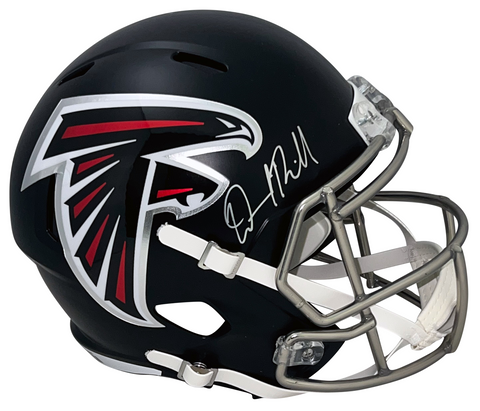 DESMOND RIDDER AUTOGRAPHED SIGNED ATLANTA FALCONS FULL SIZE SPEED HELMET BECKETT