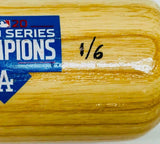 COREY SEAGER Autographed WS Statistic 2020 World Series Bat FANATICS LE 1/6