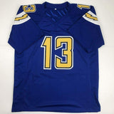 Autographed/Signed Keenan Allen Los Angeles LA Color Rush Jersey Jersey JSA COA