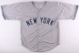 Chris Chambliss Signed New York Yankees Jersey Inscribed "77-78 WSC" (Leaf COA)