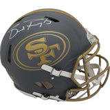 Brock Purdy Autographed San Francisco 49ers Authentic Slate Helmet FAN 47973