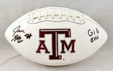 Jace Sternberger Autographed Texas A&M Aggies Logo Football w/ Gig Em-JSA W Auth