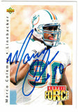 Marco Coleman Autographed 1992 Upper Deck #405 Trading Card 46253