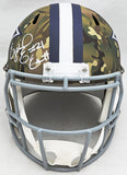 EZEKIEL ELLIOTT AUTOGRAPHED COWBOYS CAMO FULL SIZE SPEED HELMET FANATICS 215888