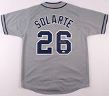 Yangervis Solarte Signed San Diego Padres Jersey (JSA COA)